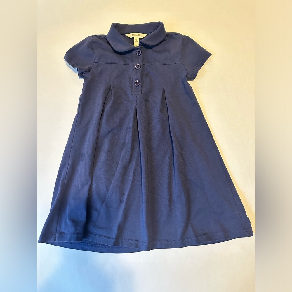 Navy 4T Matilda Jane Polo Dress